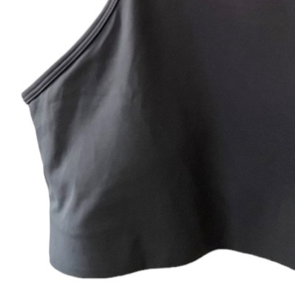 All Fenix Longline Sports Bra Charcoal Size Large - Picture 3 of 6